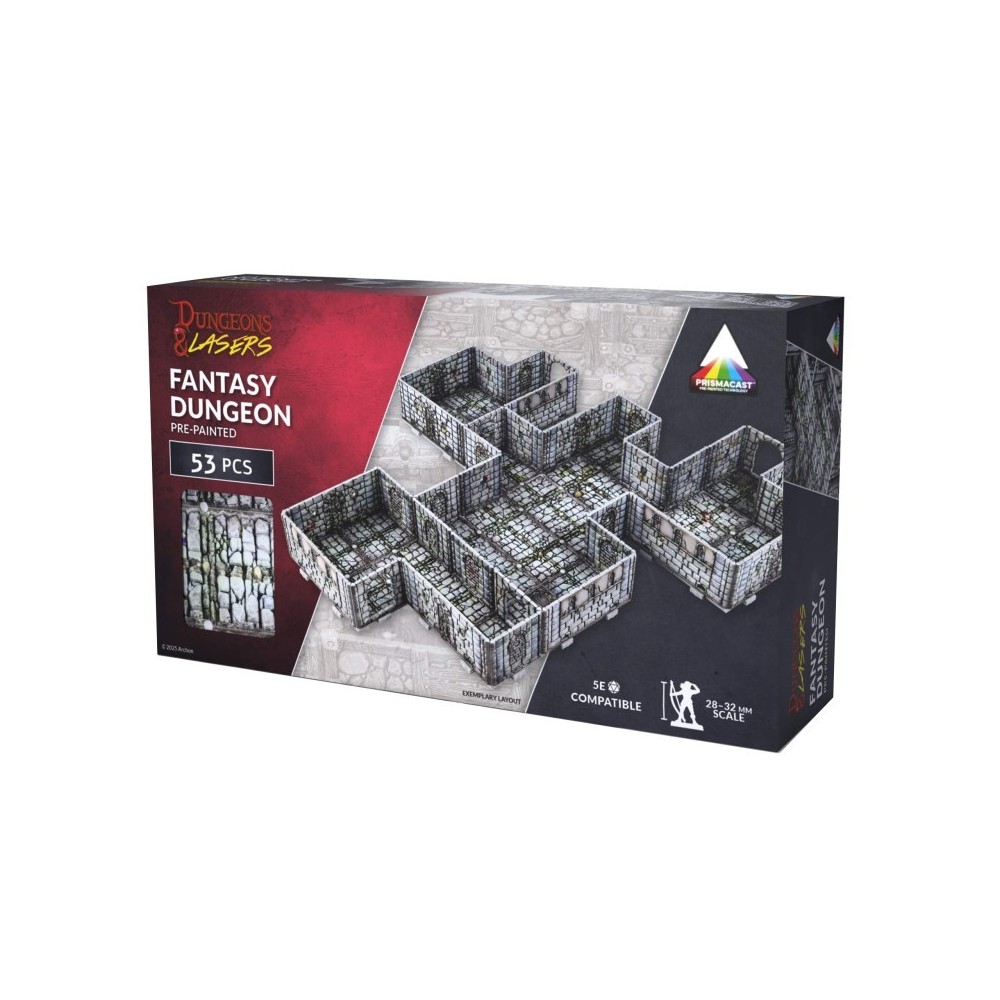 ARCHON STUDIO DUNGEONS AND LASERS FANTASY DUNGEON PRE PAINTED SCENARY SET