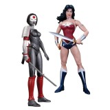 DC COLLECTIBLES JUSTICE LEAGUE THE NEW 52 WONDER WOMAN VS KATANA ACTION FIGURE