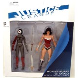 DC COLLECTIBLES JUSTICE LEAGUE THE NEW 52 WONDER WOMAN VS KATANA ACTION FIGURE