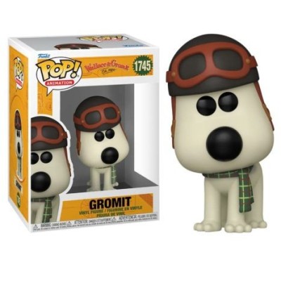FUNKO POP! WALLACE AND GROMIT 1745 AVIATOR GROMIT BOBBLE HEAD KNOCKER FIGURE FUNKO
