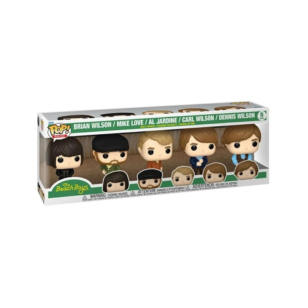 FUNKO FUNKO POP! THE BEACH BOYS 5-PACK BOBBLE HEAD KNOCKER FIGURE