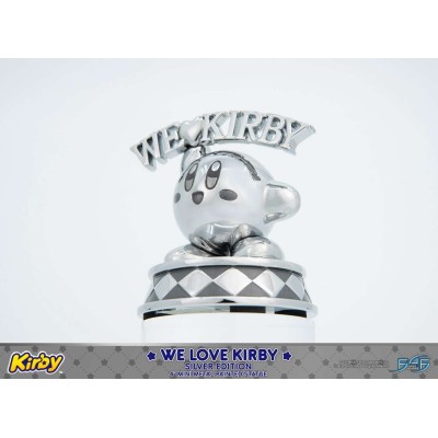 FIRST4FIGURES KIRBY WE LOVE KIRBY SILVER EDITION METAL STATUE FIGURE