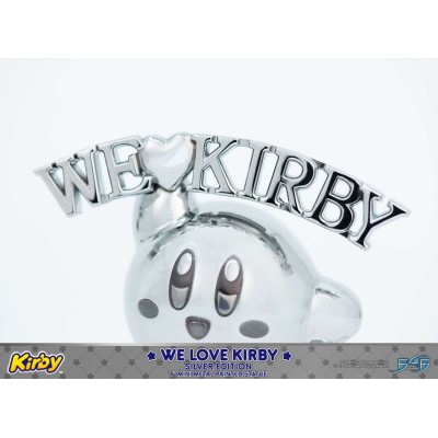 KIRBY WE LOVE KIRBY SILVER EDITION METAL STATUA FIGURE FIRST4FIGURES