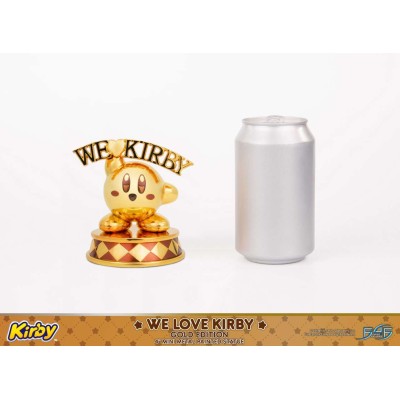 KIRBY WE LOVE KIRBY GOLD EDITION METAL STATUA FIGURE FIRST4FIGURES