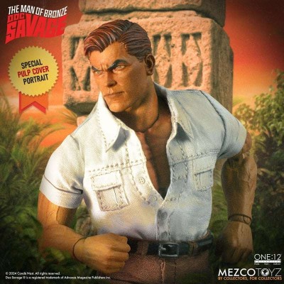 THE MAN OF BRONZE DOC SAVAGE ONE:12 COLLECTIVE ACTION FIGURE MEZCO TOYS