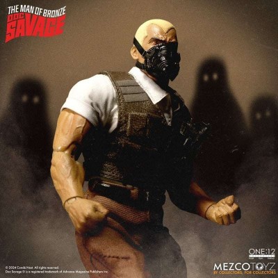 THE MAN OF BRONZE DOC SAVAGE ONE:12 COLLECTIVE ACTION FIGURE MEZCO TOYS