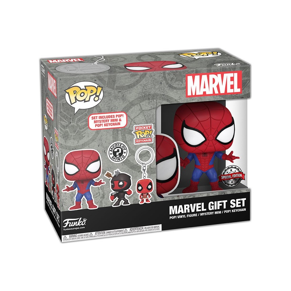 FUNKO FUNKO POP! MARVEL GIFT SET 3X FIGURES