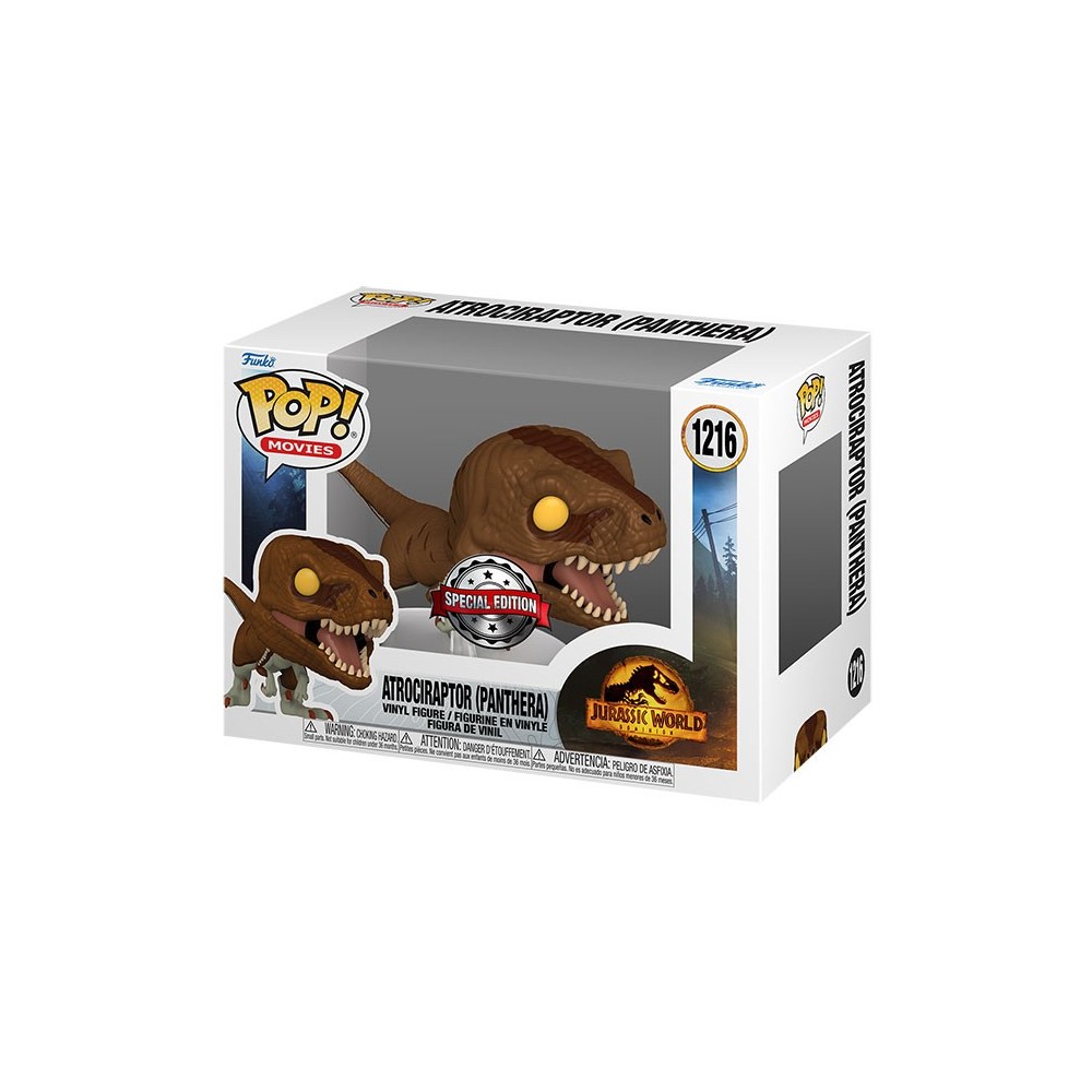 FUNKO JURASSIC WORLD DOMINION FUNKO POP! ATROCIRAPTOR PANTHERA