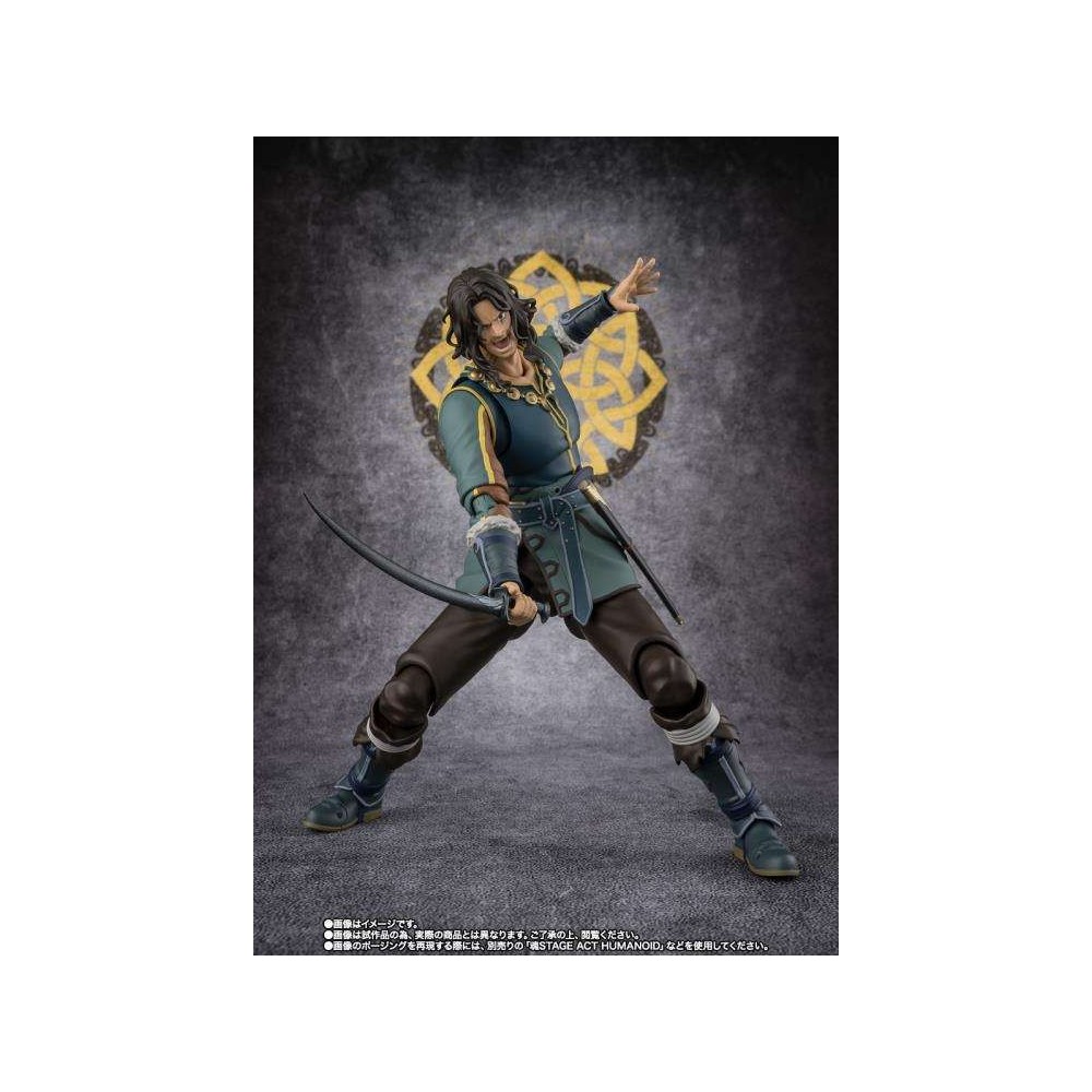 LORD OF THE RINGS WAR OF THE ROHIRRIM WULF S.H. FIGUARTS ACTION FIGURE BANDAI