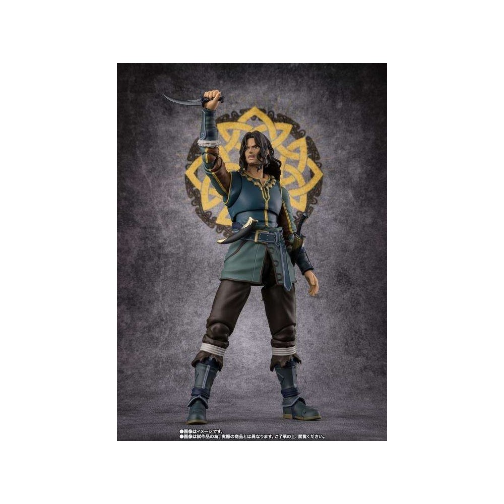 LORD OF THE RINGS WAR OF THE ROHIRRIM WULF S.H. FIGUARTS ACTION FIGURE BANDAI