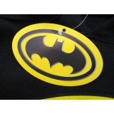MAGLIA T SHIRT BATMAN LOGO NERA