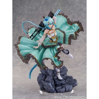 SWORD ART ONLINE SINON CRYSTAL DRESS VER 1/7 SHIBUYA SCRAMBLE STATUA FIGURE ESTREAM