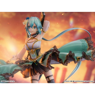 SWORD ART ONLINE SINON CRYSTAL DRESS VER 1/7 SHIBUYA SCRAMBLE STATUA FIGURE ESTREAM