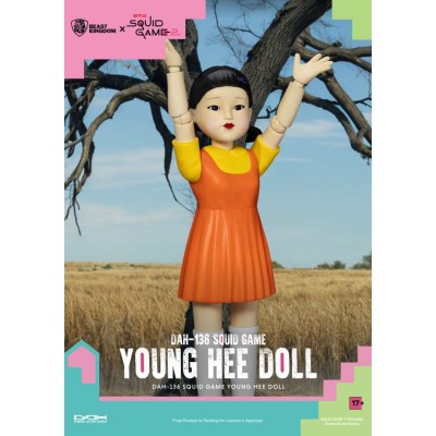 BEAST KINGDOM SQUID GAME DAH-136 YOUNG HEE DOLL ACTION FIGURE