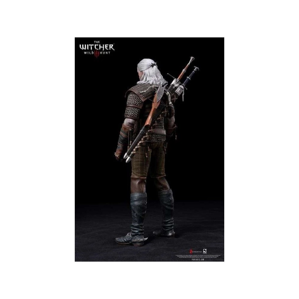 THE WITCHER 3 WILD HUNT GERALT 1/6 30CM ACTION FIGURE PURE ARTS