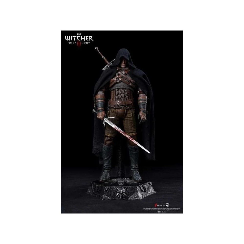 THE WITCHER 3 WILD HUNT GERALT 1/6 30CM ACTION FIGURE PURE ARTS