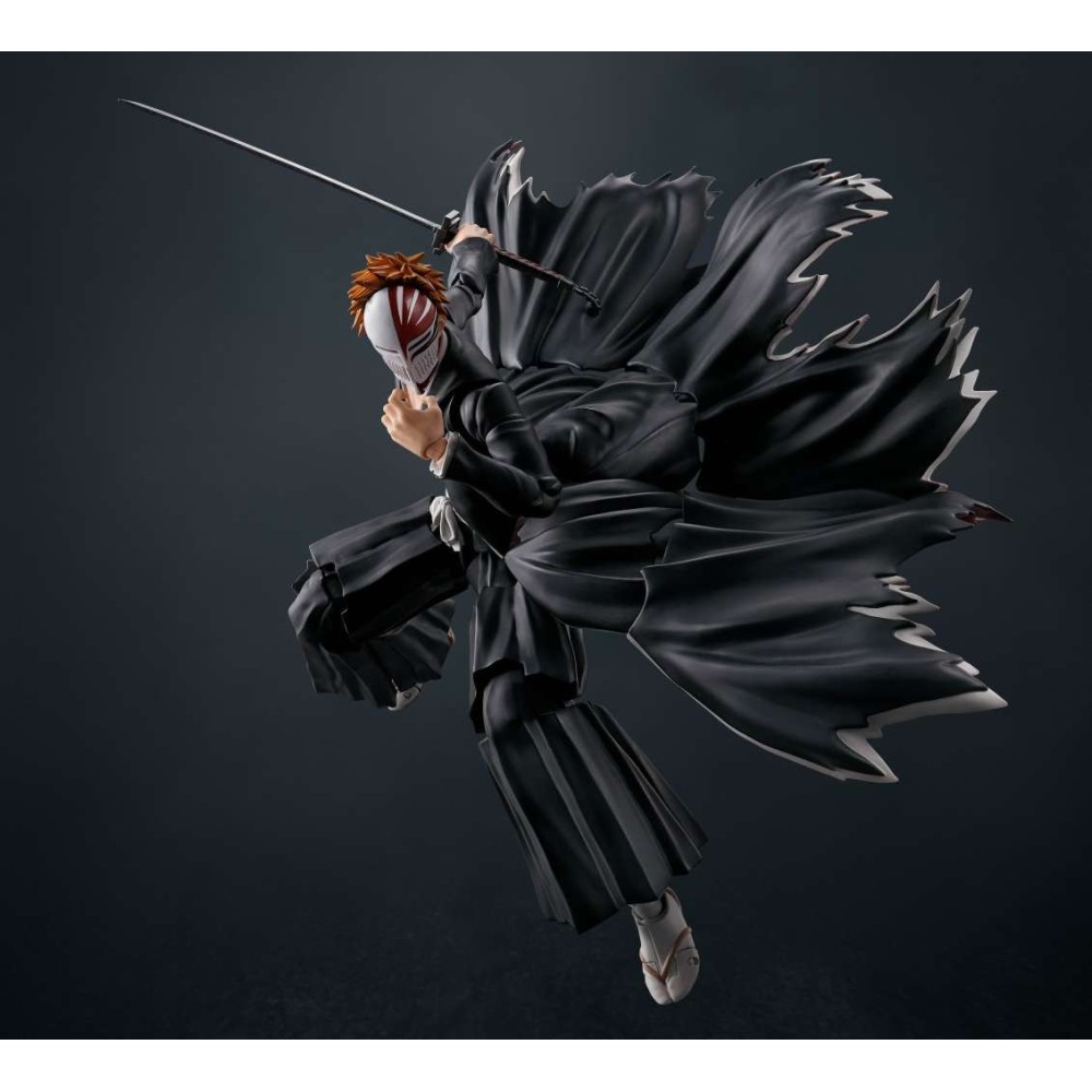 BLEACH ICHIGO KUROSAKI GETSUGA TENSHO S.H. FIGUARTS ACTION FIGURE BANDAI