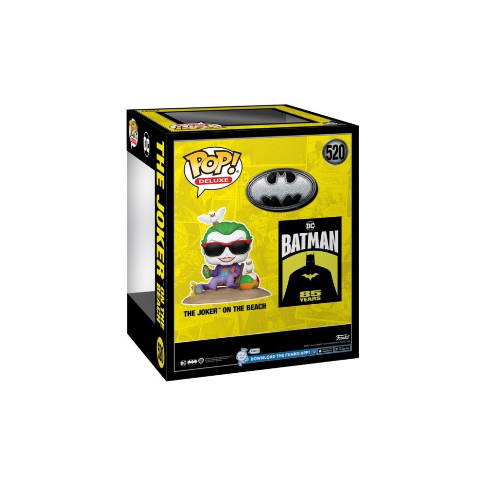 FUNKO FUNKO POP! DELUXE THE JOKER ON THE BEACH BOBBLE HEAD FIGURE