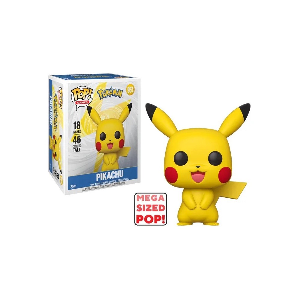 FUNKO FUNKO POP! POKEMON PIKACHU GIANT SIZED 45CM VINYL FIGURE
