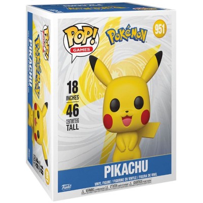 FUNKO FUNKO POP! POKEMON PIKACHU GIANT SIZED 45CM VINYL FIGURE
