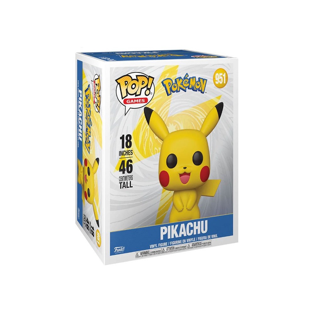 FUNKO FUNKO POP! POKEMON PIKACHU GIANT SIZED 45CM VINYL FIGURE