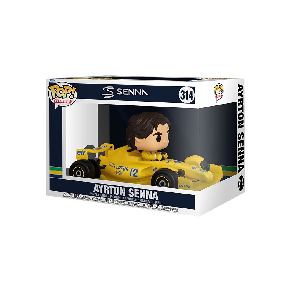 FUNKO FUNKO POP! RIDES F1 AYRTON SENNA BOBBLE HEAD FIGURE