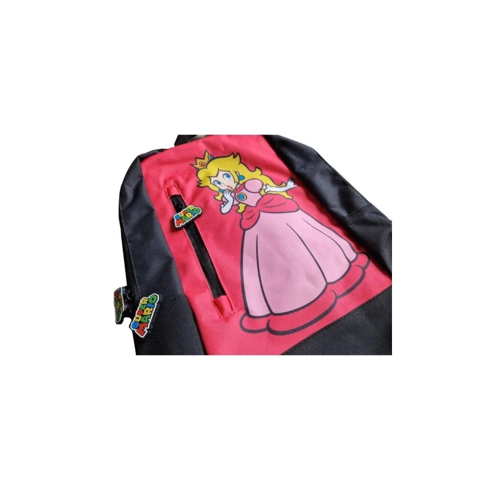SUPER MARIO PRINCESS PEACH BACKPACK ZAINO NINTENDO