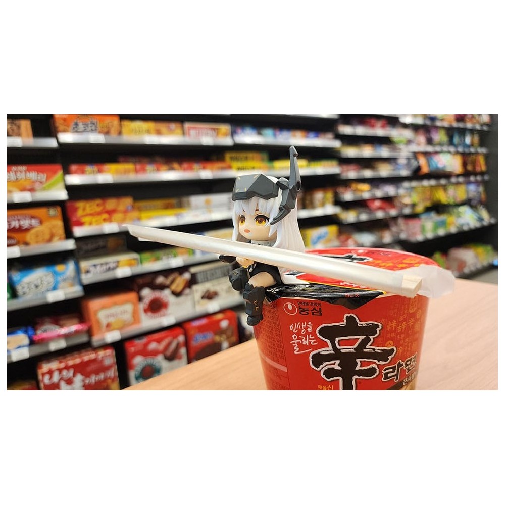 GODDESS OF VICTORY NIKKE SNOW WHITE CUP NOODLE HOLDER FIGURE STATUA CLAWSUP