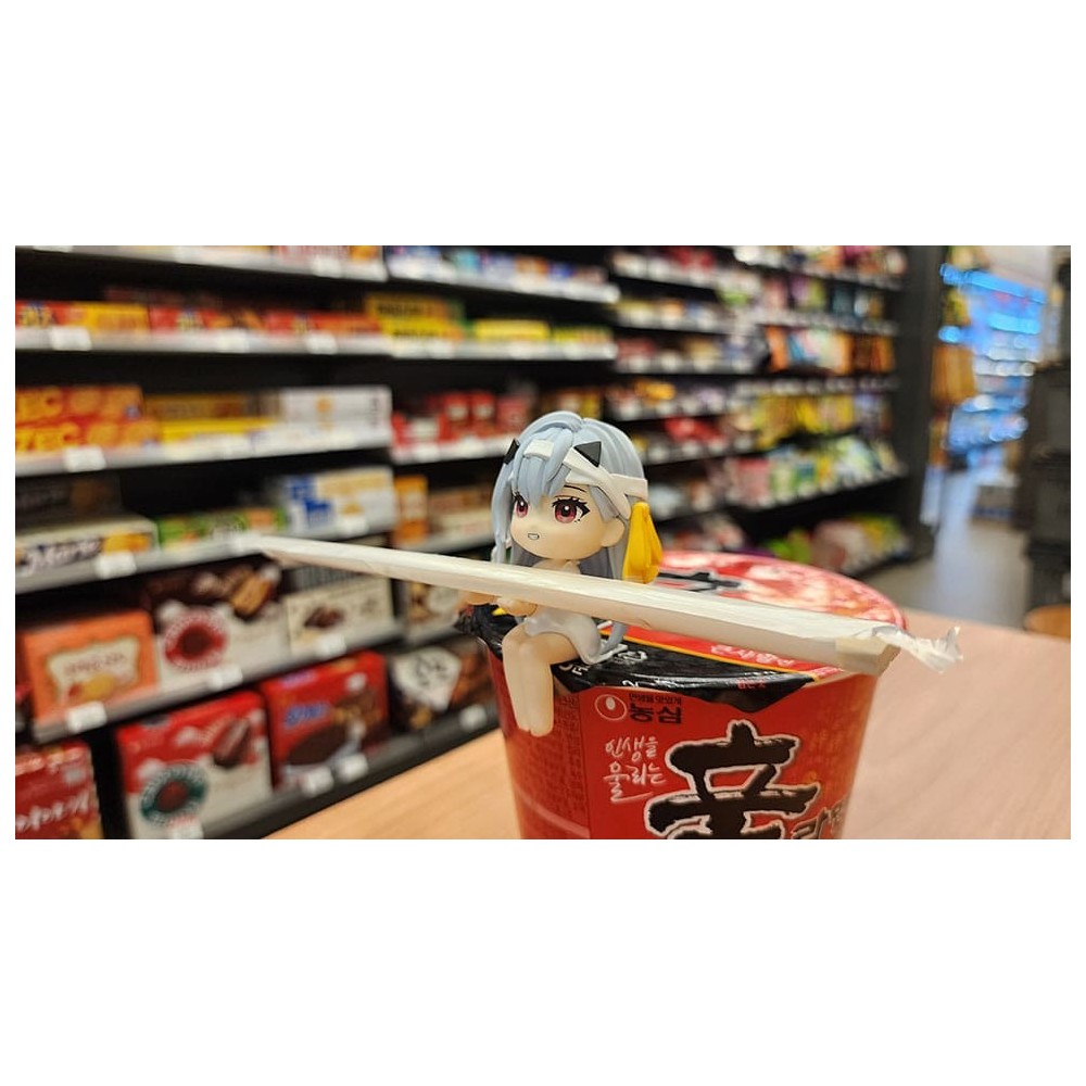 GODDESS OF VICTORY NIKKE MODERNIA CUP NOODLE HOLDER FIGURE STATUA CLAWSUP