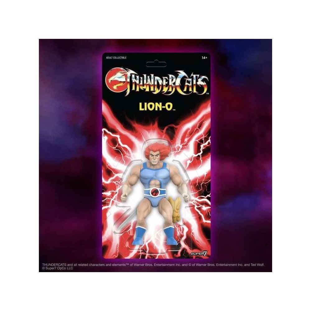 THUNDERCATS VINTAGE LION-O ACTION FIGURE SUPER7