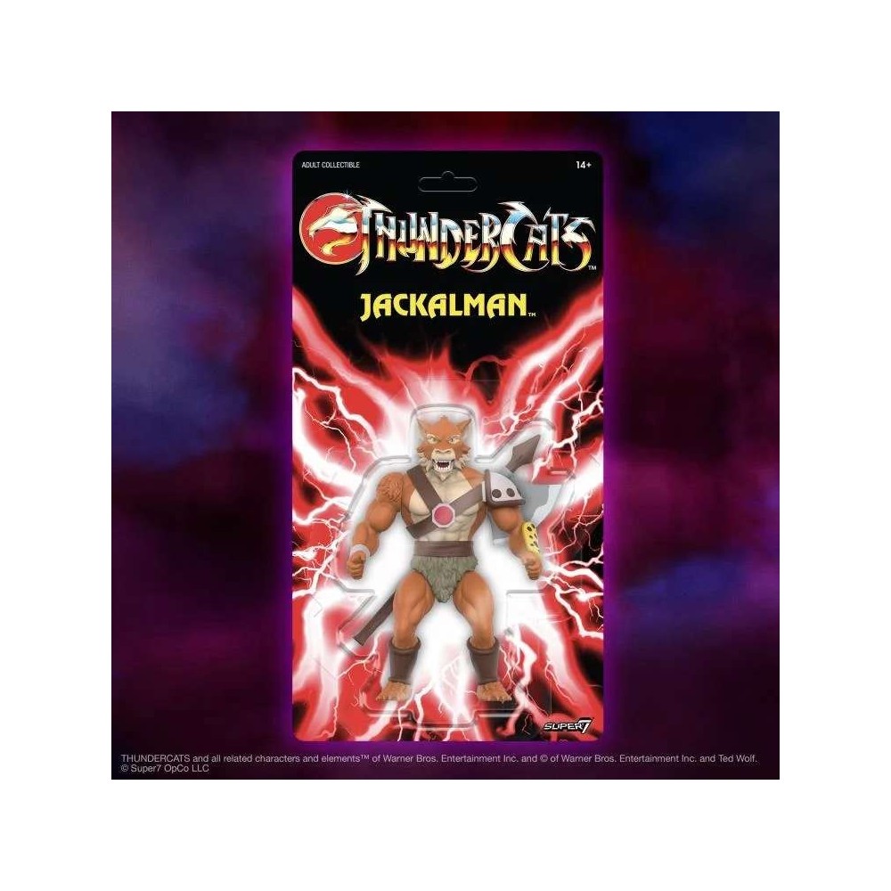 SUPER7 THUNDERCATS VINTAGE SERIES JACKALMAN PVC ACTION FIGURE