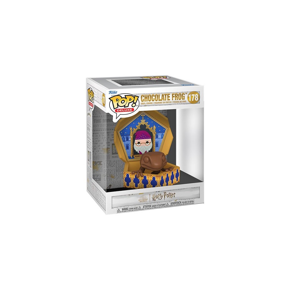 FUNKO FUNKO POP! DELUXE HARRY POTTER CHOCOLATE FROG BOBBLE HEAD KNOCKER FIGURE