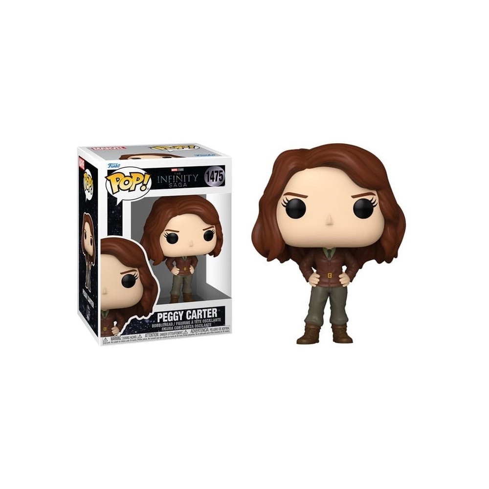 FUNKO FUNKO POP! MARVEL THE INFINITY SAGA PEGGY CARTER BOBBLE HEAD