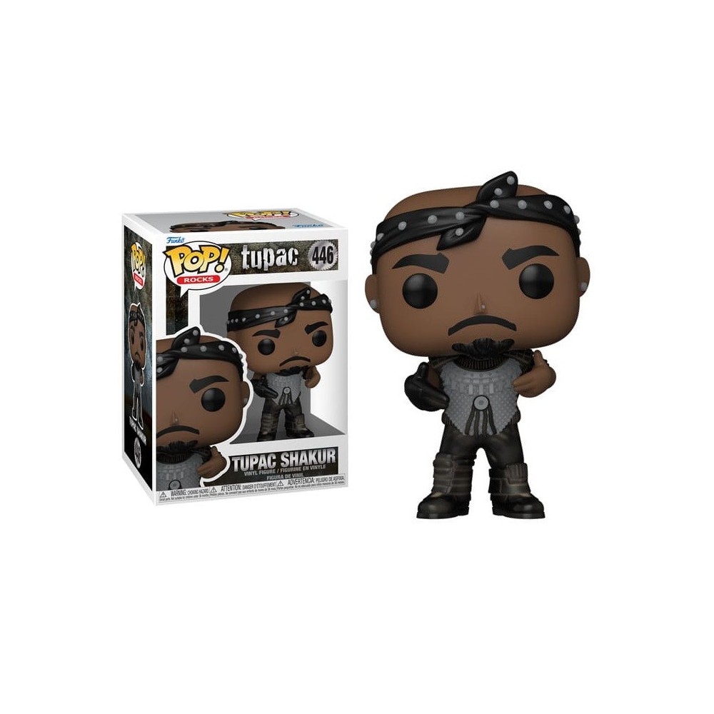 FUNKO FUNKO POP! ROCKS 2PAC TUPAC SHAKUR BOBBLE HEAD FIGURE