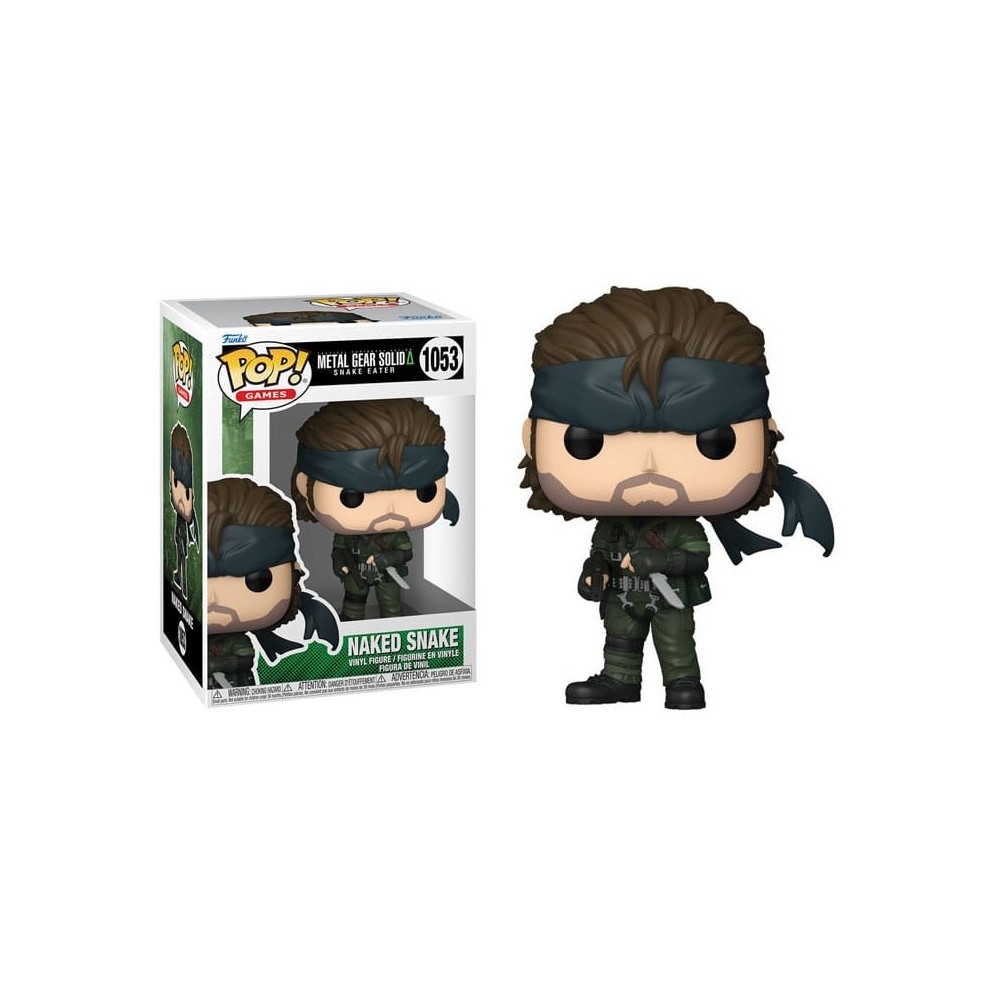 FUNKO POP! METAL GEAR SOLID SNAKE EATER NAKED SNAKE BOBBLE HEAD FIGURE FUNKO