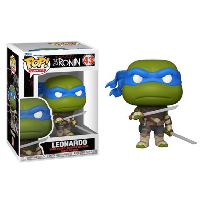 FUNKO POP! NINJA TURTLES THE LAST RONIN LEONARDO BOBBLE HEAD FIGURE FUNKO