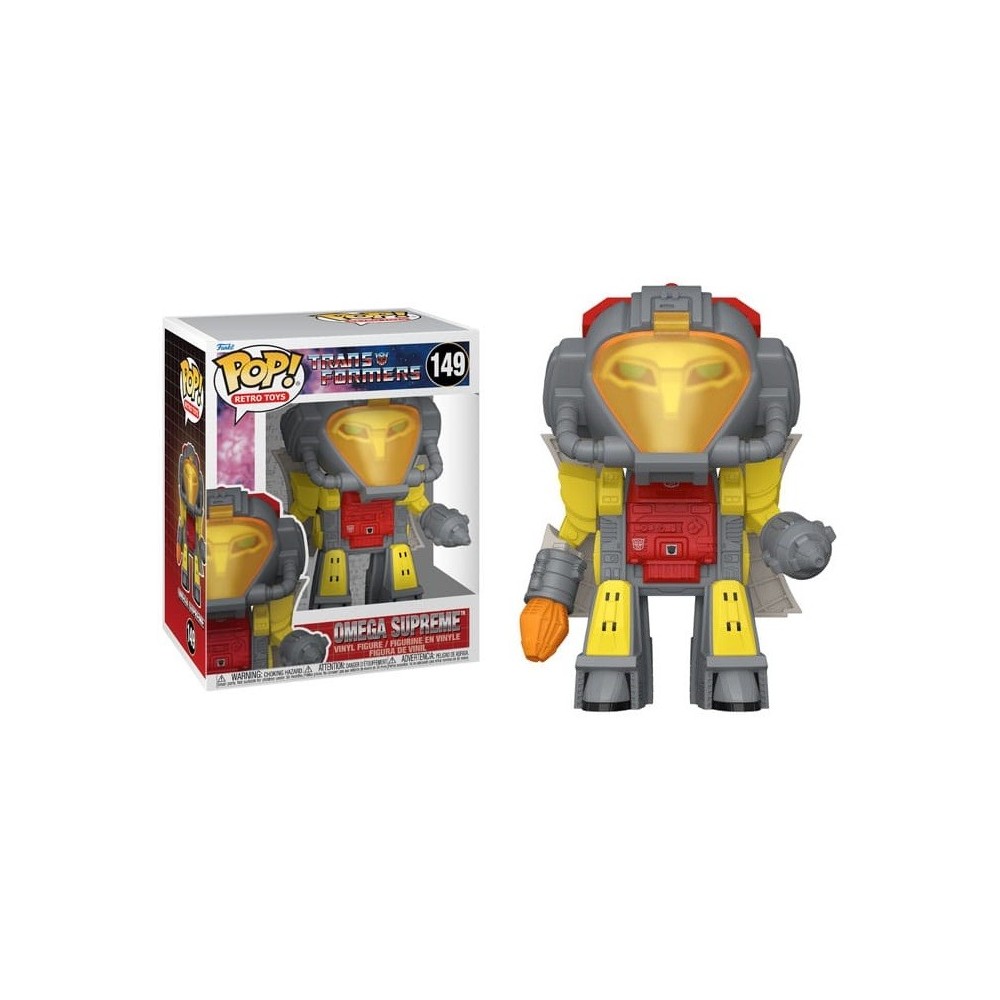 FUNKO POP! OVERSIZED TRANSFORMERS OMEGA SUPREME BOBBLE HEAD FIGURE FUNKO