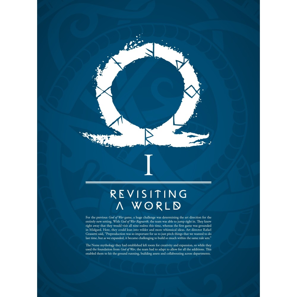 THE ART OF GOD OF WAR RAGNAROK ARTBOOK DARK HORSE