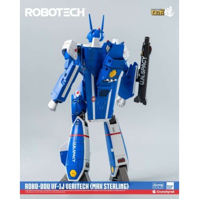 ROBOTECH ROBO-DOU VF-1J VERITECH MAX STERLING ACTION FIGURE THREEZERO