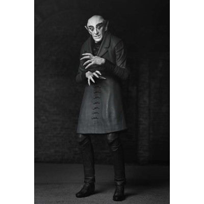 NOSFERATU COUNT ORLOK ULTIMATE BLACK & WHITE ACTION FIGURE NECA