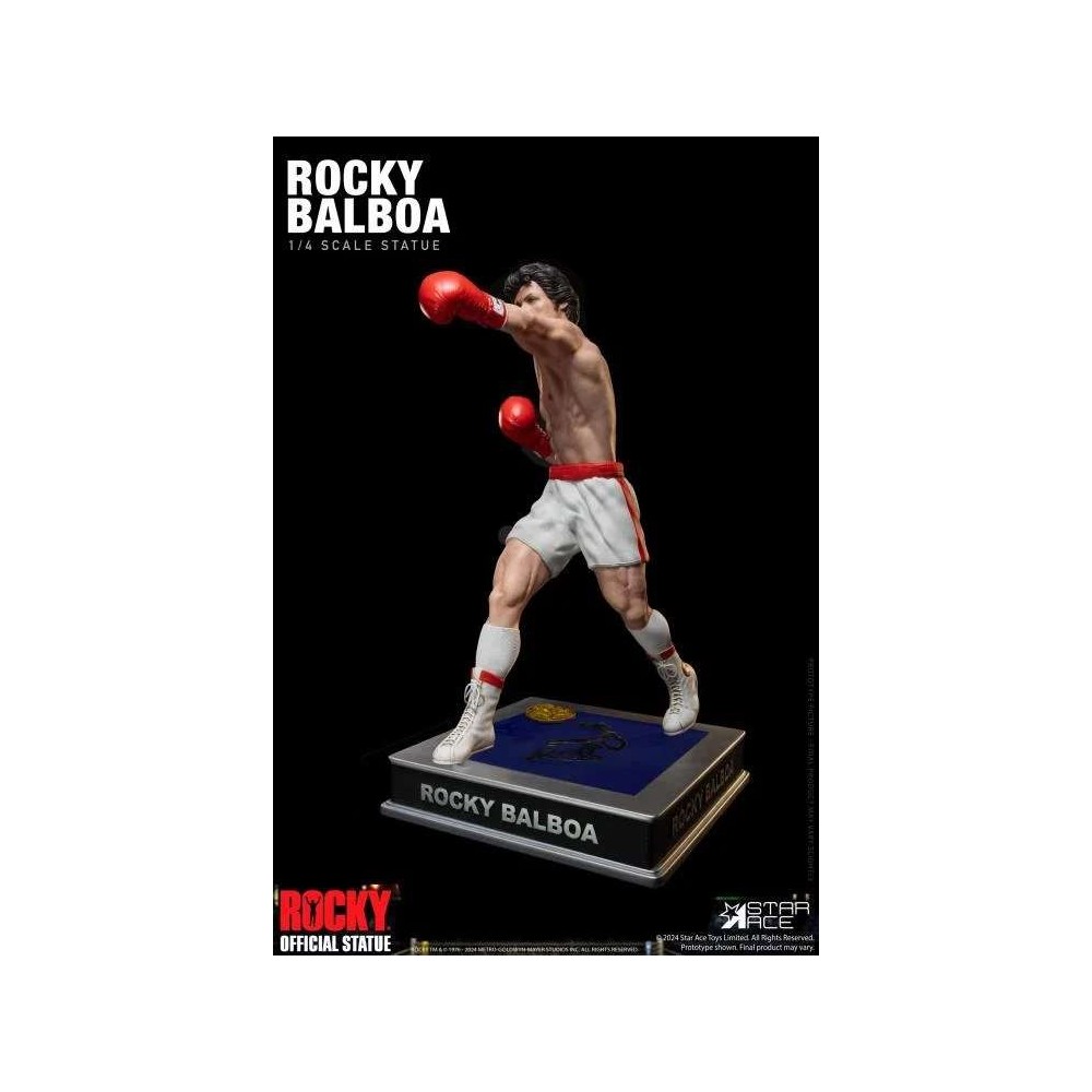 STAR ACE ROCKY EPIC FIGHT ROCKY BALBOA STATUE 1/4 SCALE FIGURE