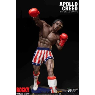 ROCKY EPIC FIGHT APOLLO CREED STATUA FIGURE STAR ACE