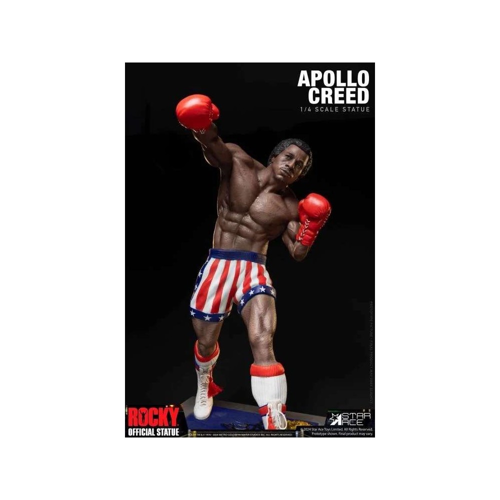 ROCKY EPIC FIGHT APOLLO CREED STATUA FIGURE STAR ACE