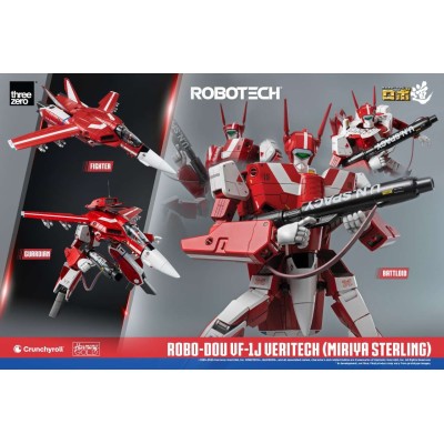 ROBOTECH ROBO-DOU VF-1J VERITECH MIRIYA STERLING ACTION FIGURE THREEZERO