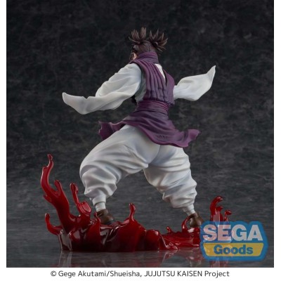 SEGA GOODS JUJUTSU KAISEN CHOSO FLOWING RED SCALE STACK VERSION LUMINASTA STATUE FIGURE