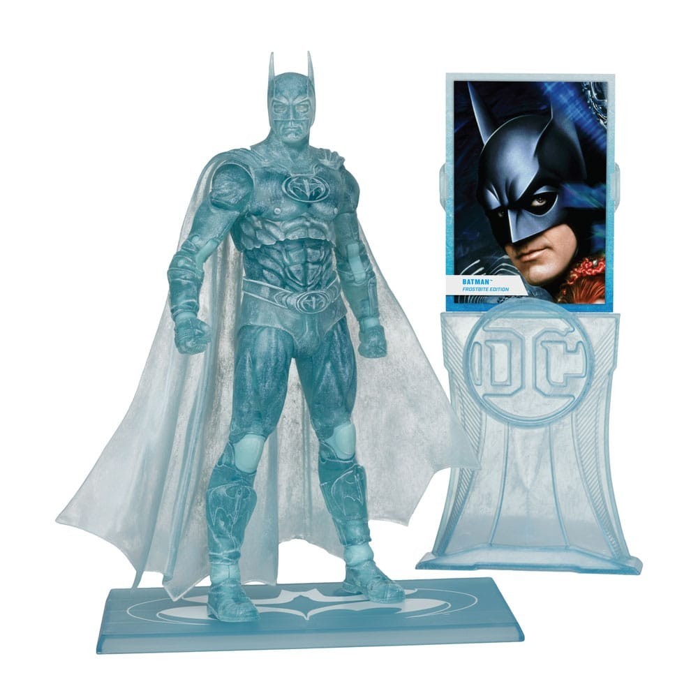 DC MULTIVERSE BATMAN AND ROBIN BATMAN FROSTBITE EDITION ACTION FIGURE MC FARLANE