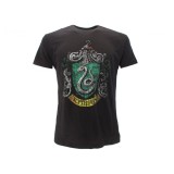 MAGLIA T SHIRT HARRY POTTER SLYTHERN SERPEVERDE NERA
