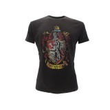 MAGLIA T SHIRT HARRY POTTER GRYFFINDOR GRIFONDORO NERA