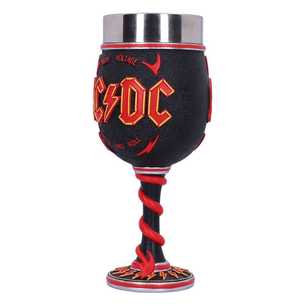 AC/DC HIGH VOLTAGE RESIN GOBLET CALICE NEMESIS NOW