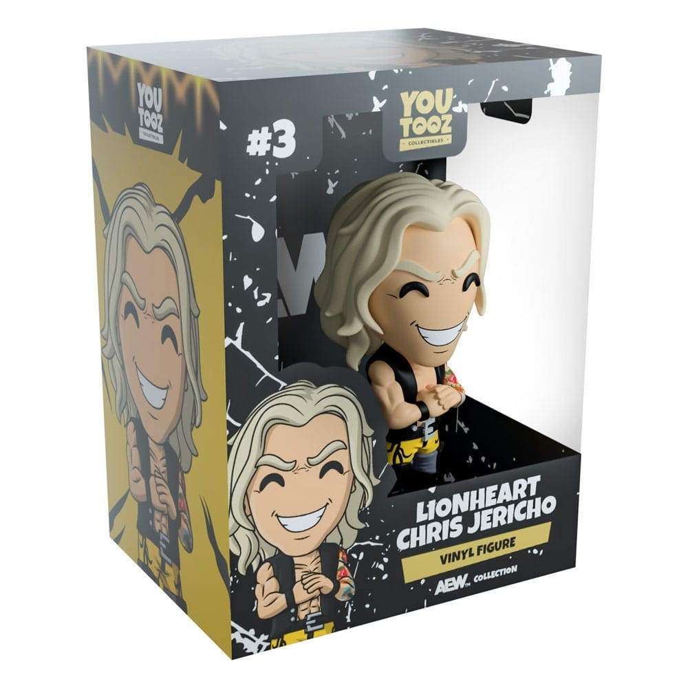 ALL ELITE WRESTLING LIONHEART CHRIS JERICHO VINYL FIGURE YOUTOOZ